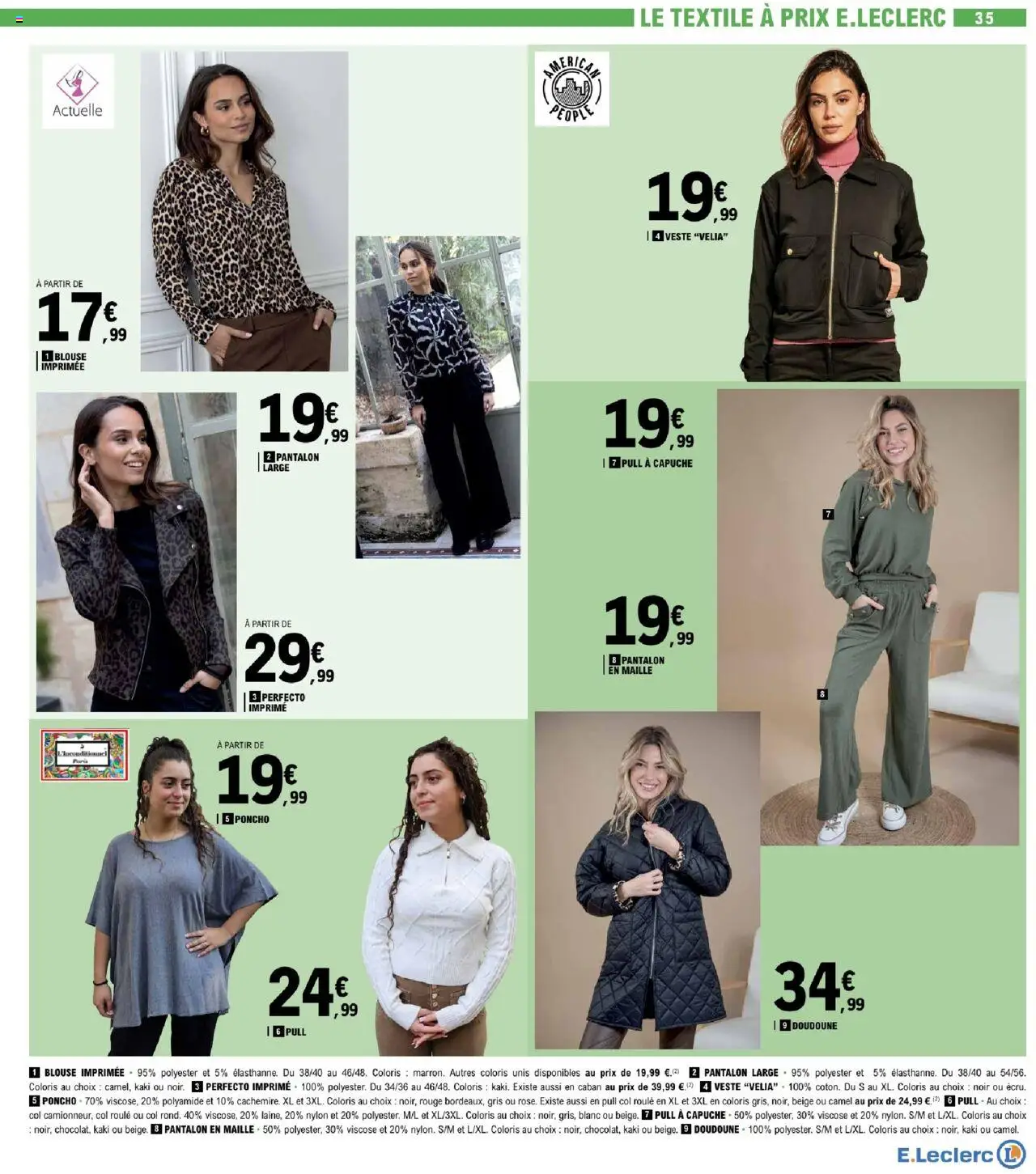  | Page: 35 | Produits: Kaki, Veste, Blouse, Doudoune