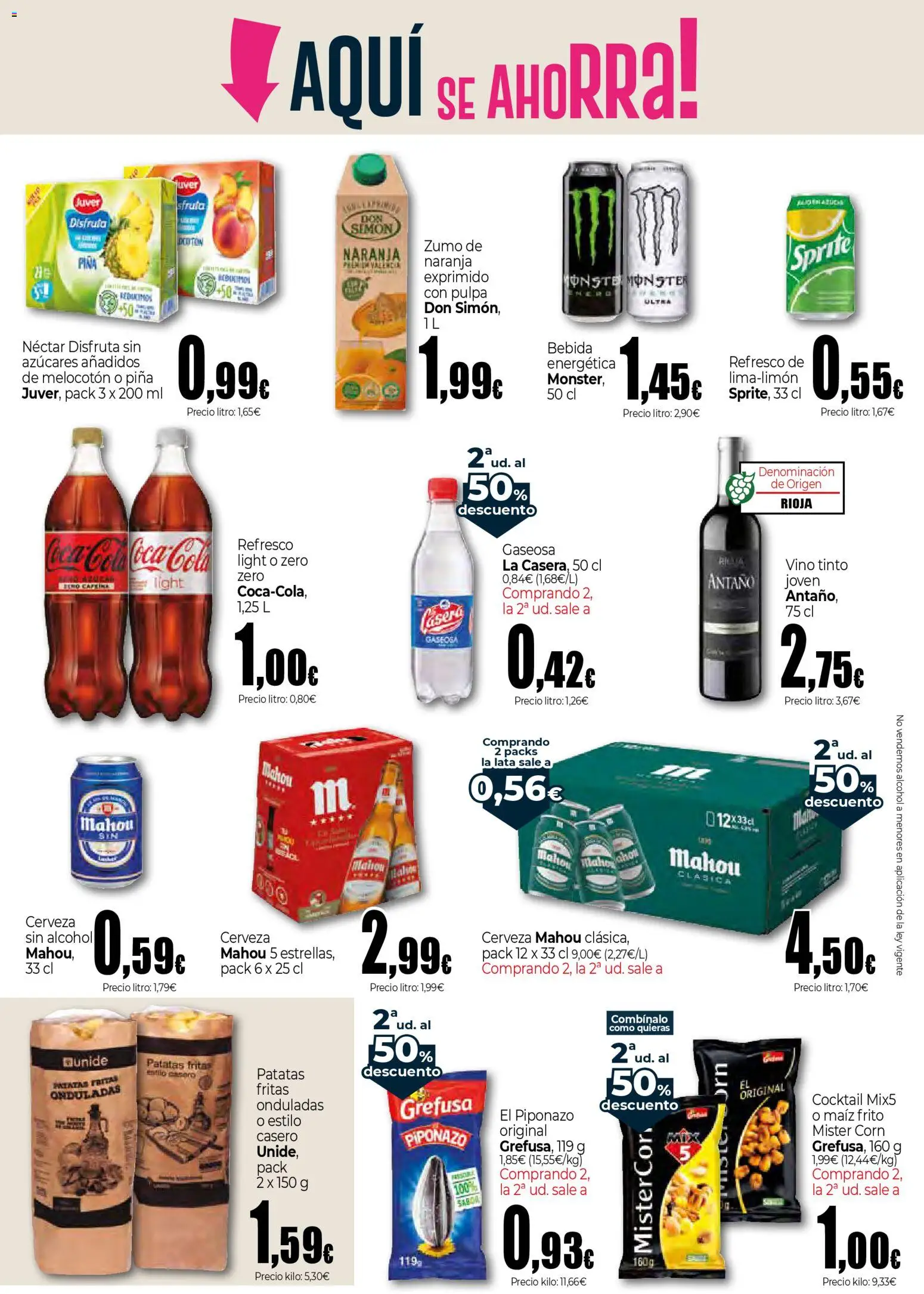 Unide folleto │ válido desde el 15.01.2026 | Página: 7 | Productos: Cerveza, Piña, Πρίζες, Gaseosa