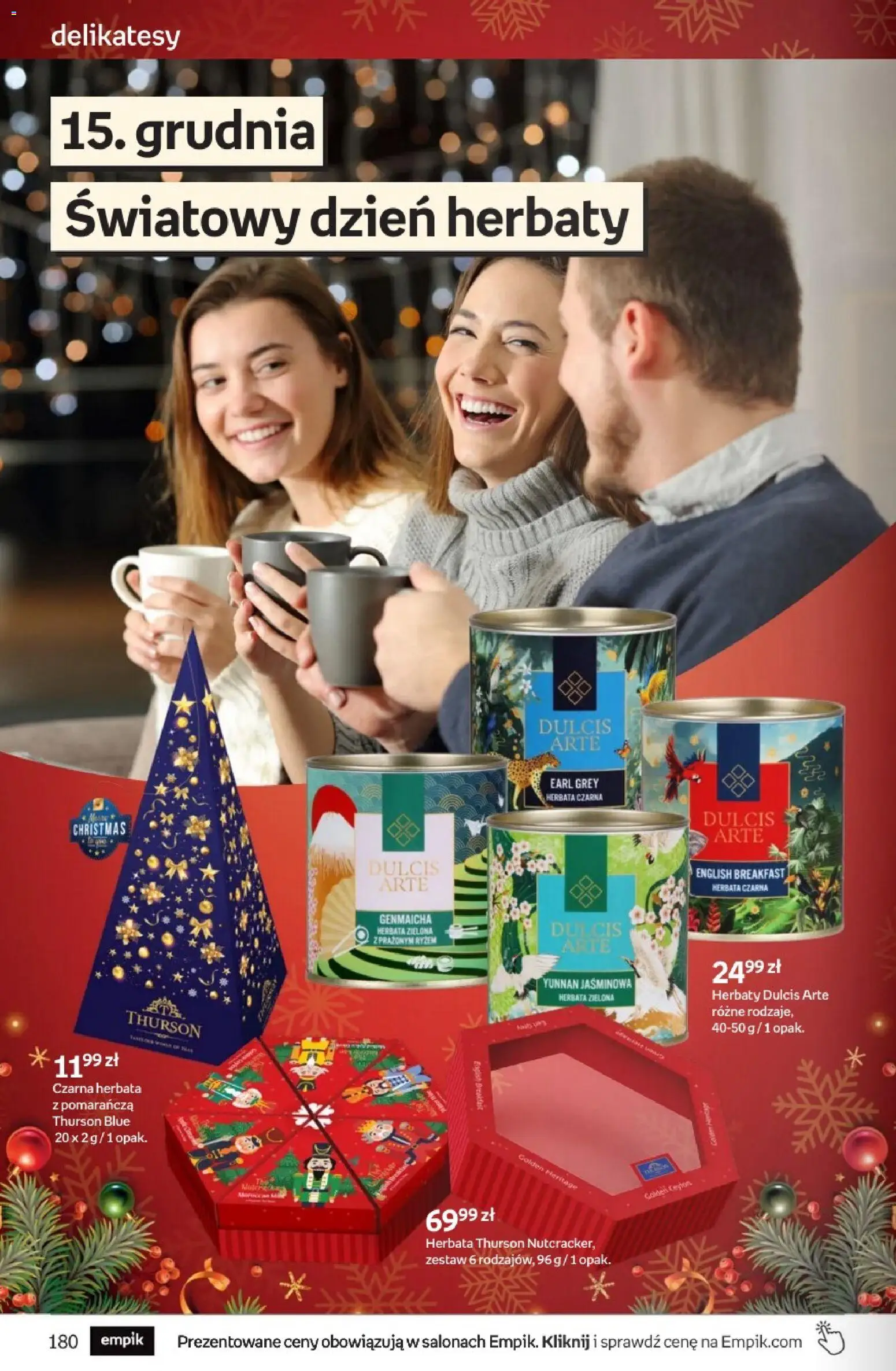 Empik promocje - Tom kultury Zabawki od 10.12.2025 | Strona: 56 | Produkty: Delikatesy, Herbata