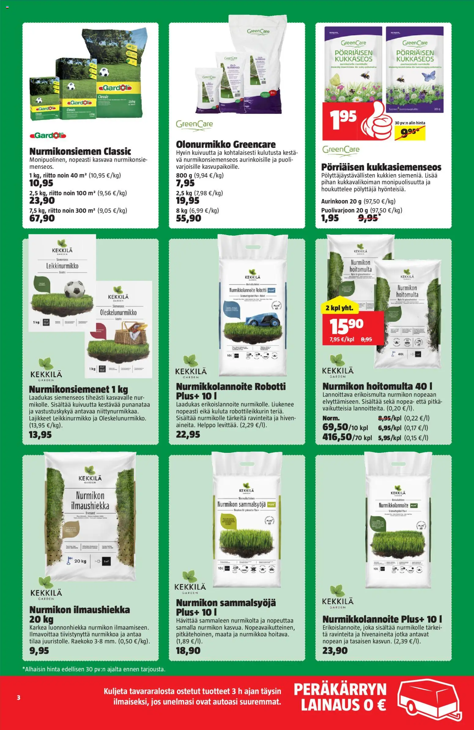 Bauhaus tarjoukset – voimassa 31.03.2026 alkaen | Sivu: 3 | Tuotteet: Robotti