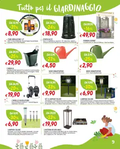 Anteprima del volantino Famila volantino Giardinaggio valido a partire dal 12.03.2026 | Pagina: 9