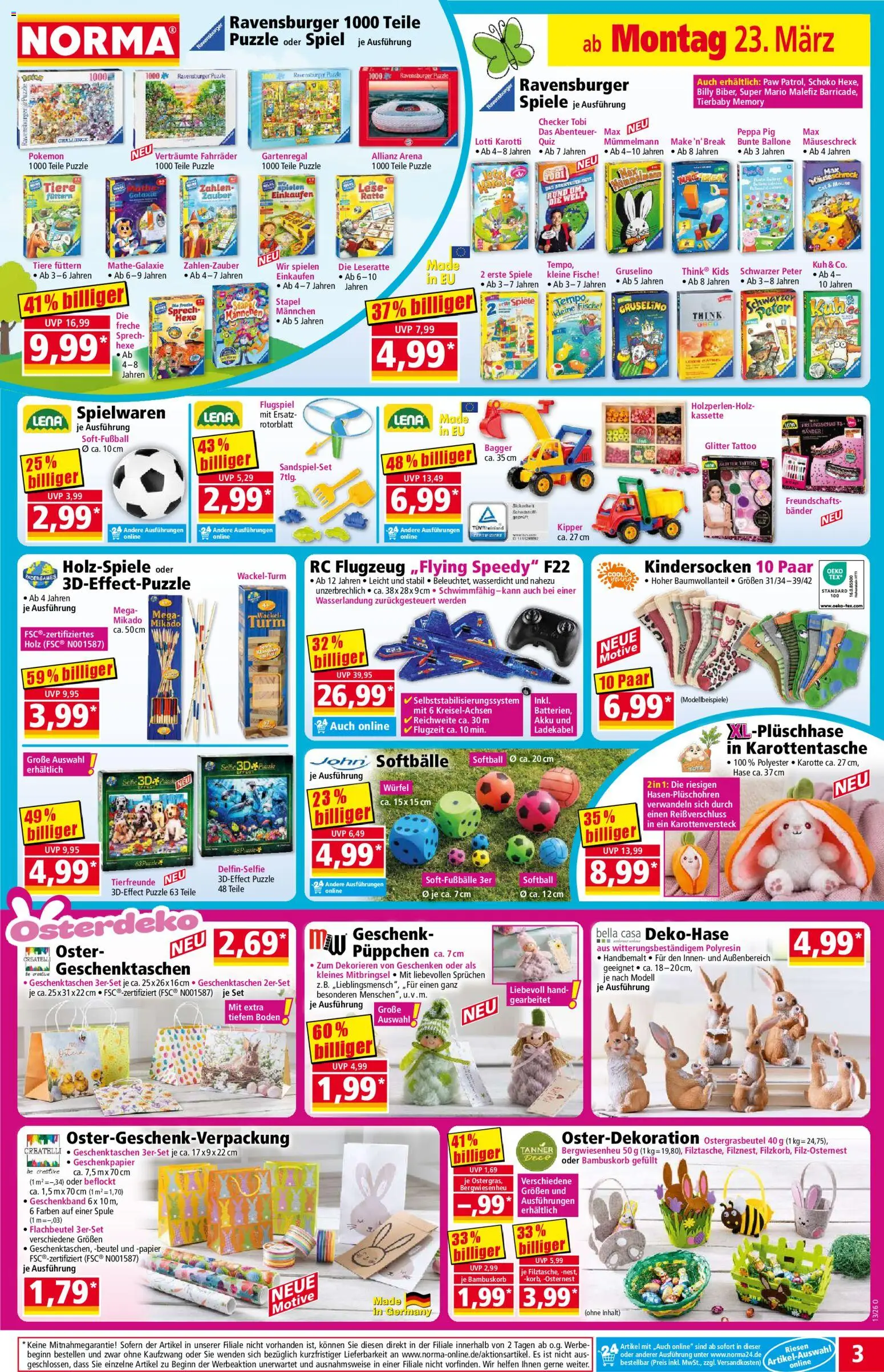 Norma Prospekt 	 | 23.03.2026 | Wie erhält man einen begrenzten Rabatt? | Deutschland