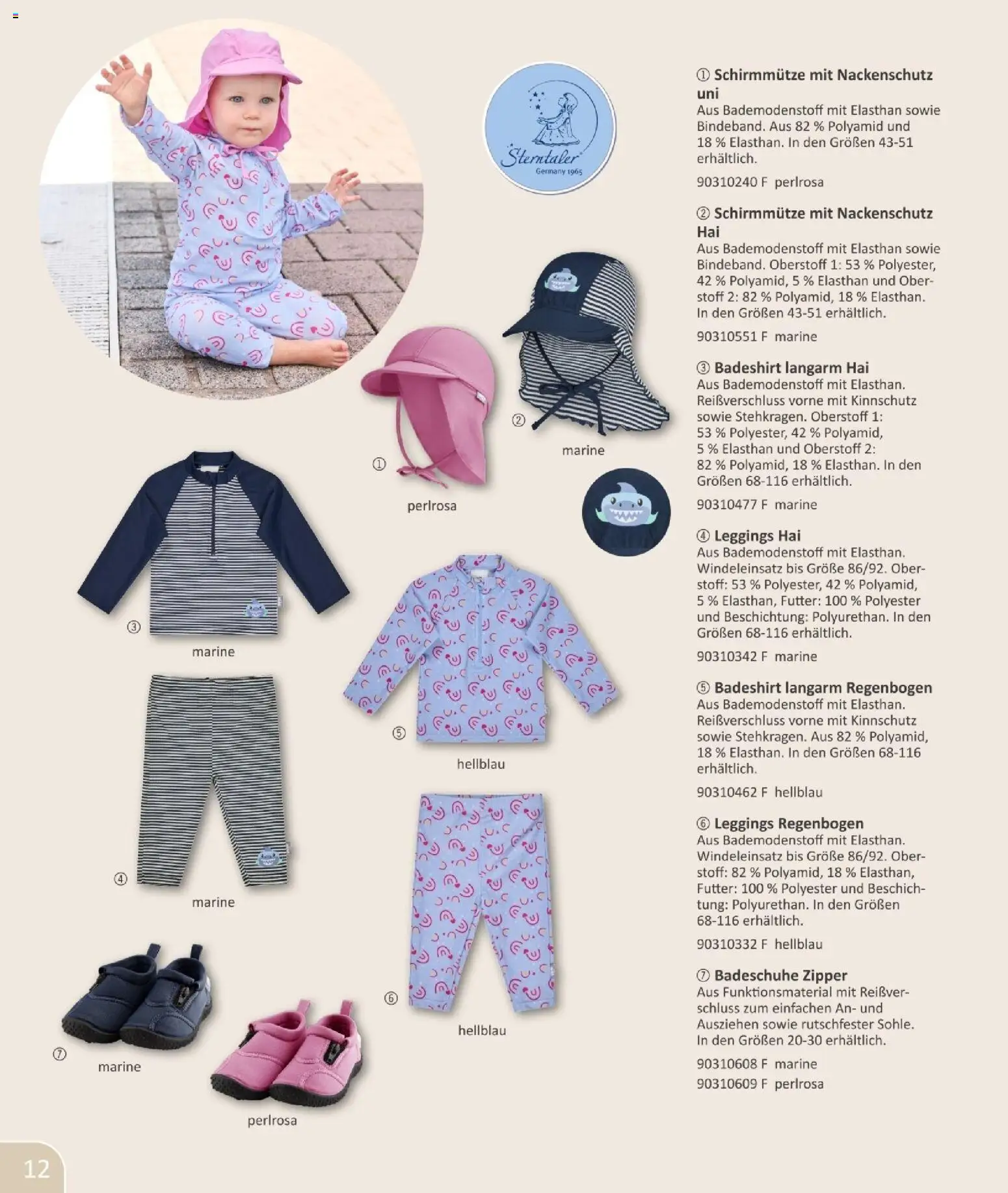 Vedes  Babykatalog  – gültig ab 01.01.2026 | Seite: 12 | Produkte: Leggings