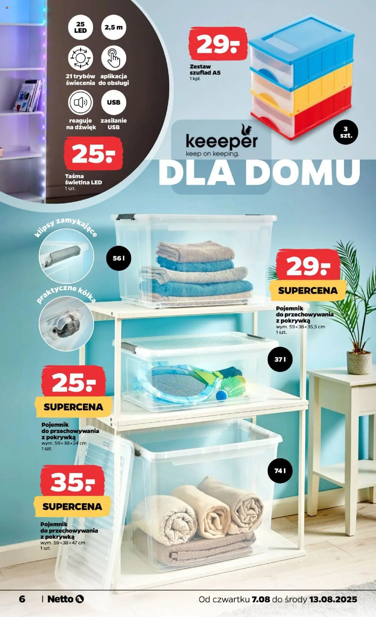 Netto gazetka - Non Food od 07.08.2025 | Strona: 6