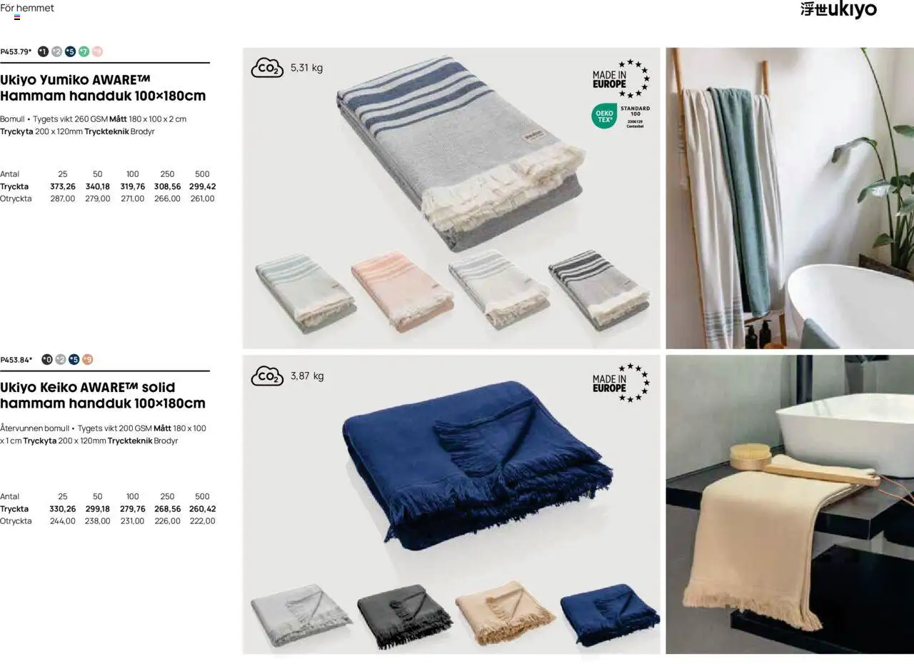 Lyreco reklamblad aktuell från 12.03.2024 | Sida: 377 | Produkter: Handduk
