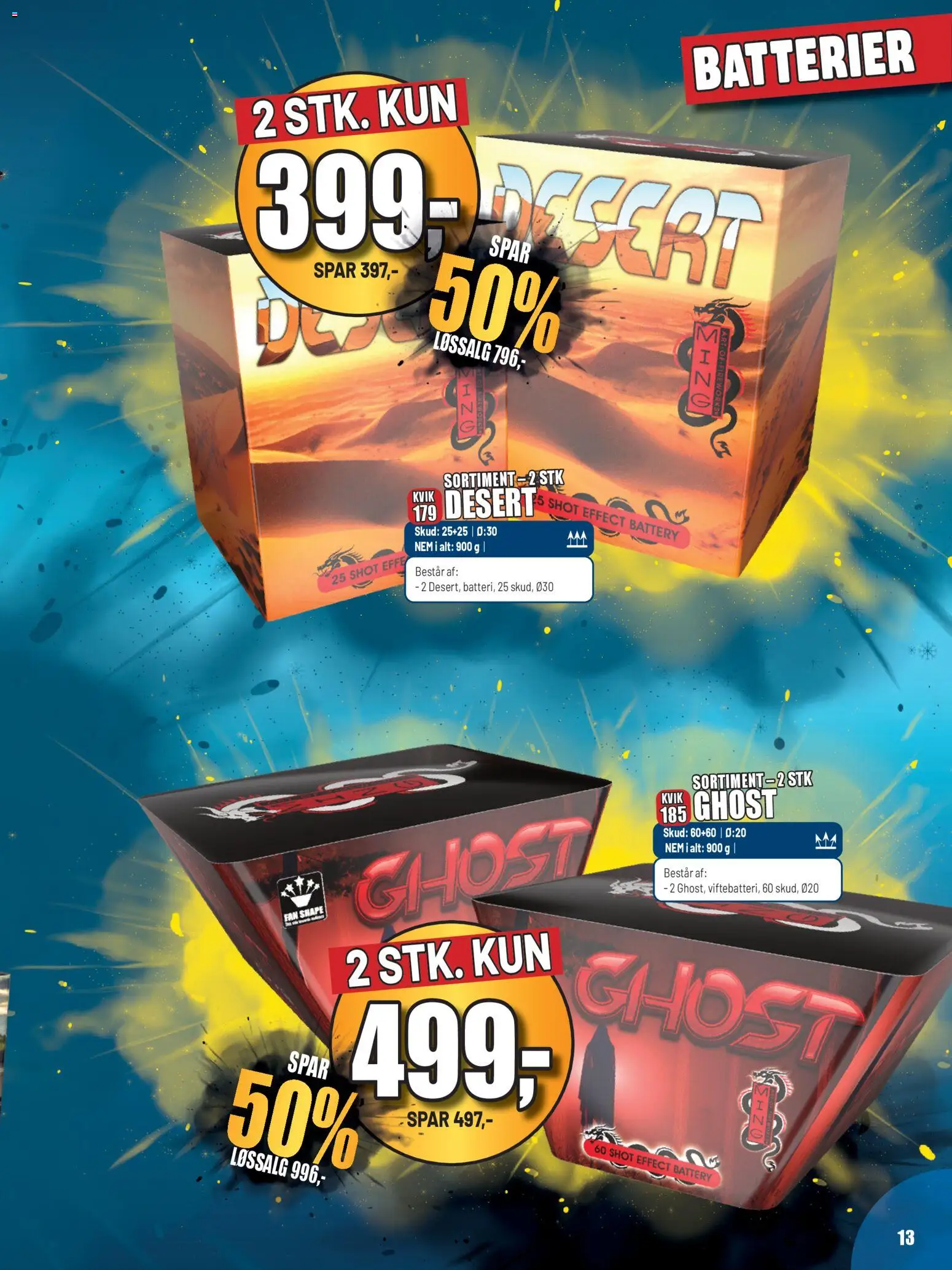 Thansen tilbudsavis – gyldig fra 15.12.2025 | Side: 13 | Produkter: Batterier