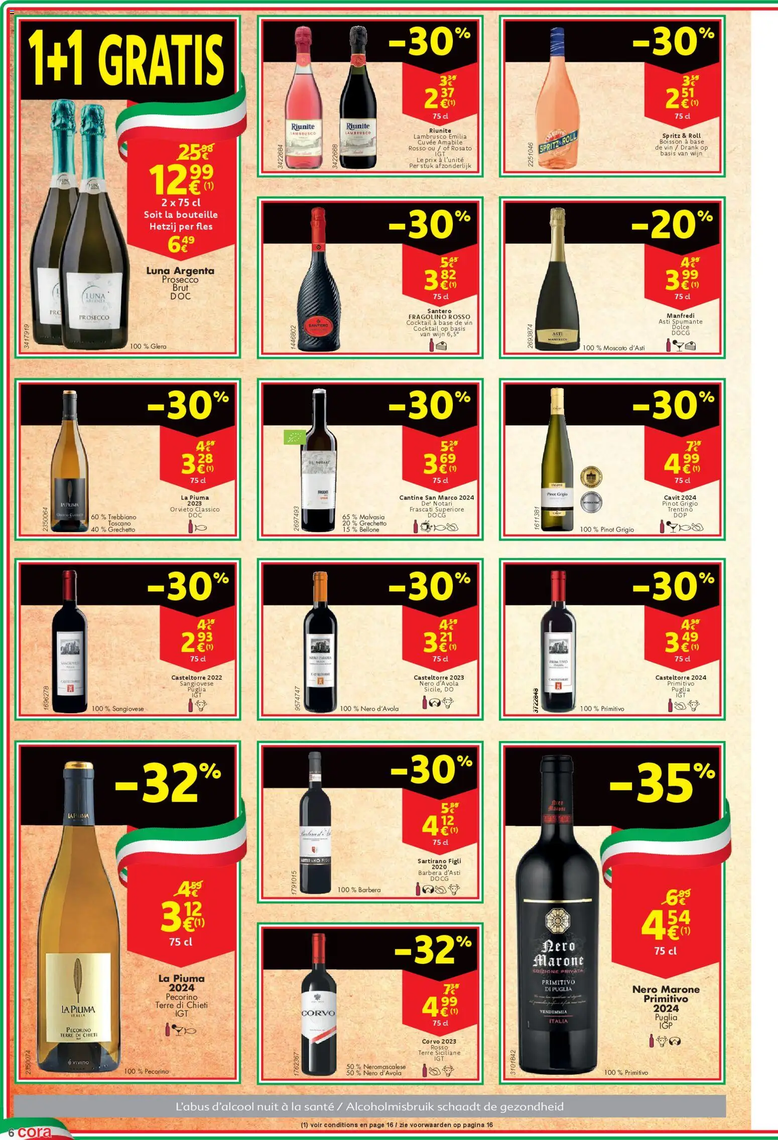 {H1} | Pagina: 6 | Producten: Fles, Wijn, La