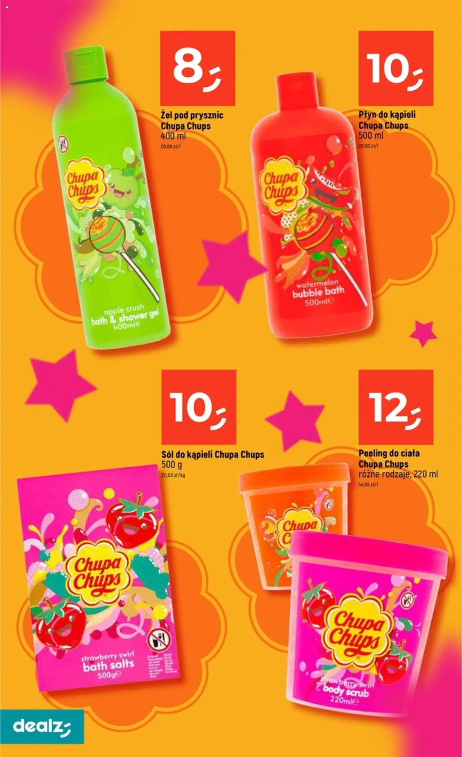 Dealz Gazetka od 08.01.2026 | Strona: 14 | Produkty: Płyn do kąpieli, Prysznic, Peeling, Sól