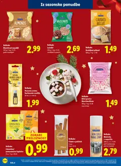 Lidl katalog akcije – veljaven od 11.12.2025 | Stran: 16 | Izdelki: Mandlji, Kos, Piskoti