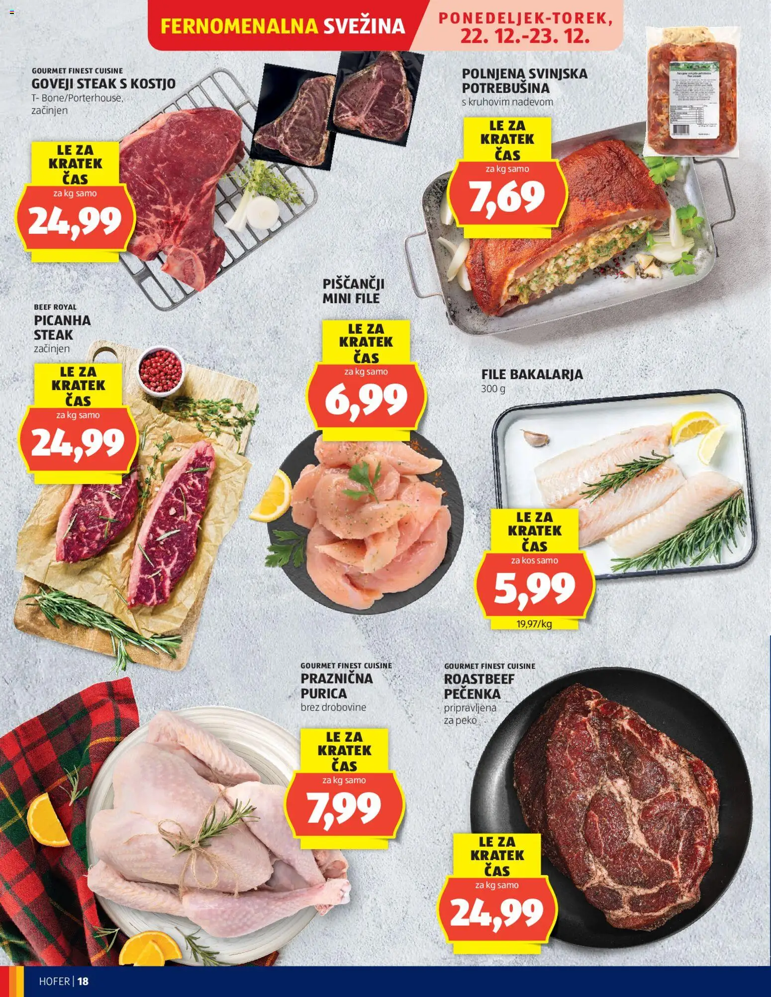 Novi Hofer katalog ponudbe – veljaven od 18.12.2025 | Stran: 18 | Izdelki: Kos