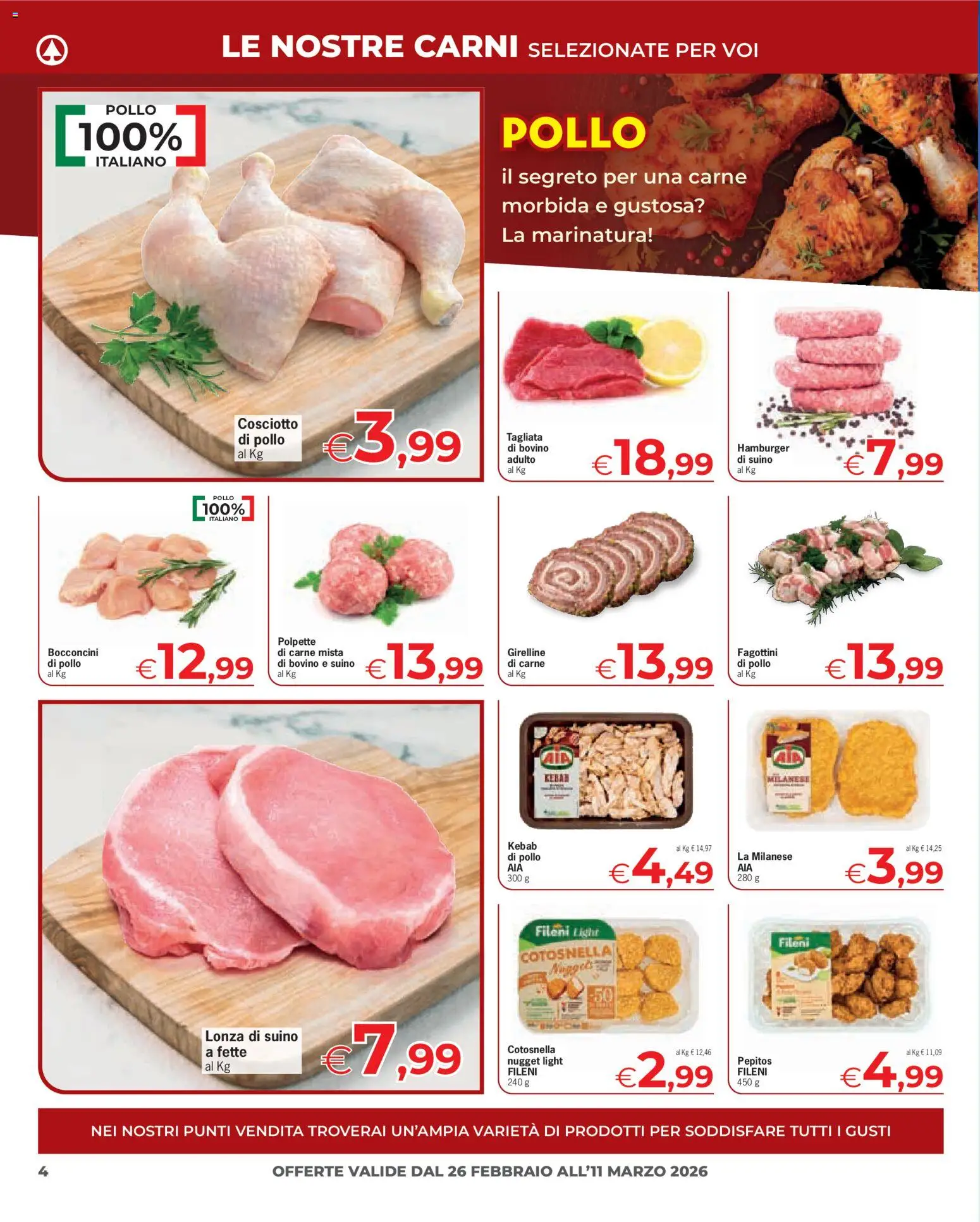 Volantino Eurospar del 26.02.2026 | Pagina: 4