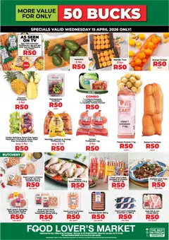 Food Lover's Market specials catalogue – valid from 15.04.2026