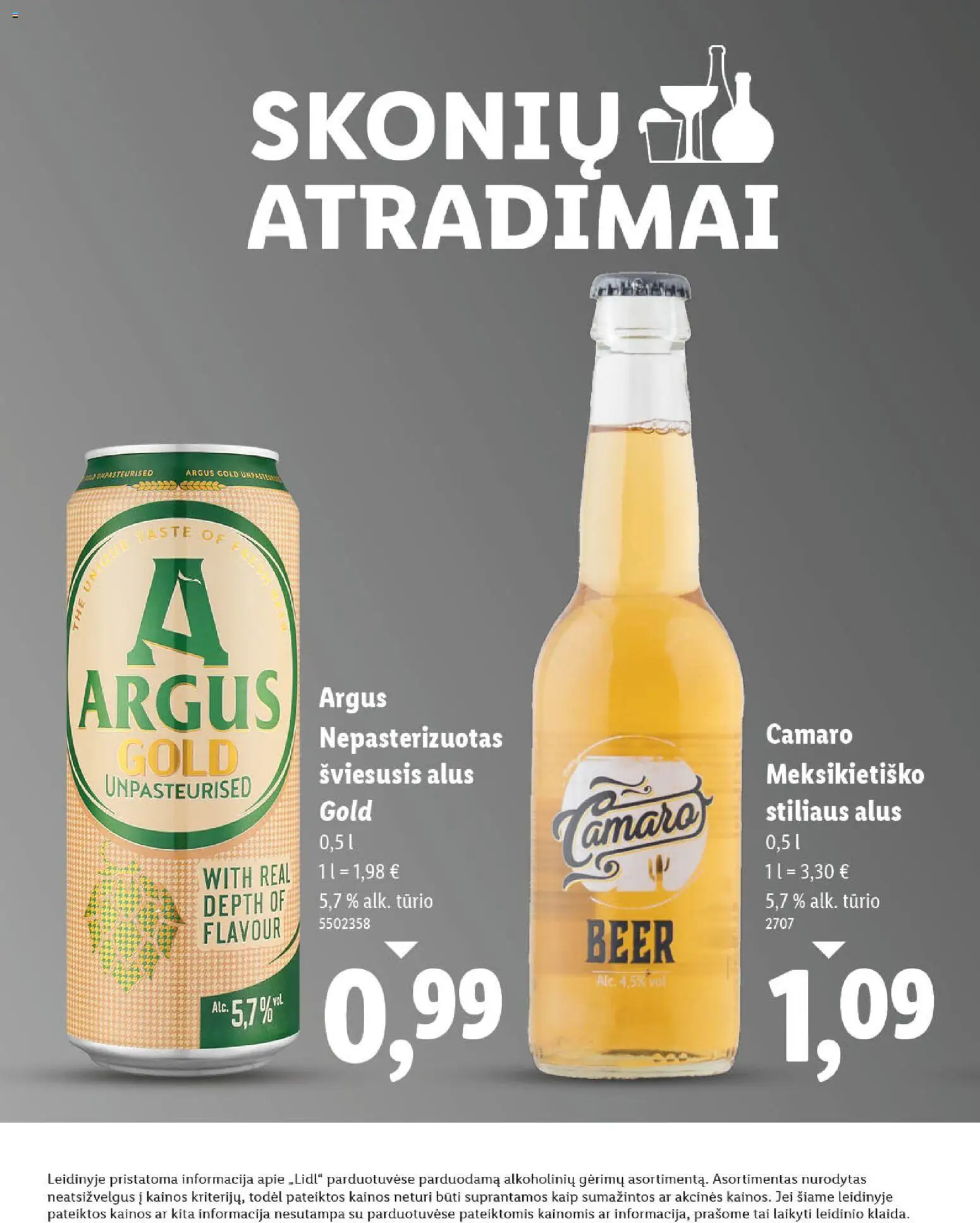 LIDL akcijos nuo 19.11.2025 | Puslapis: 14 | Prekių: Alus