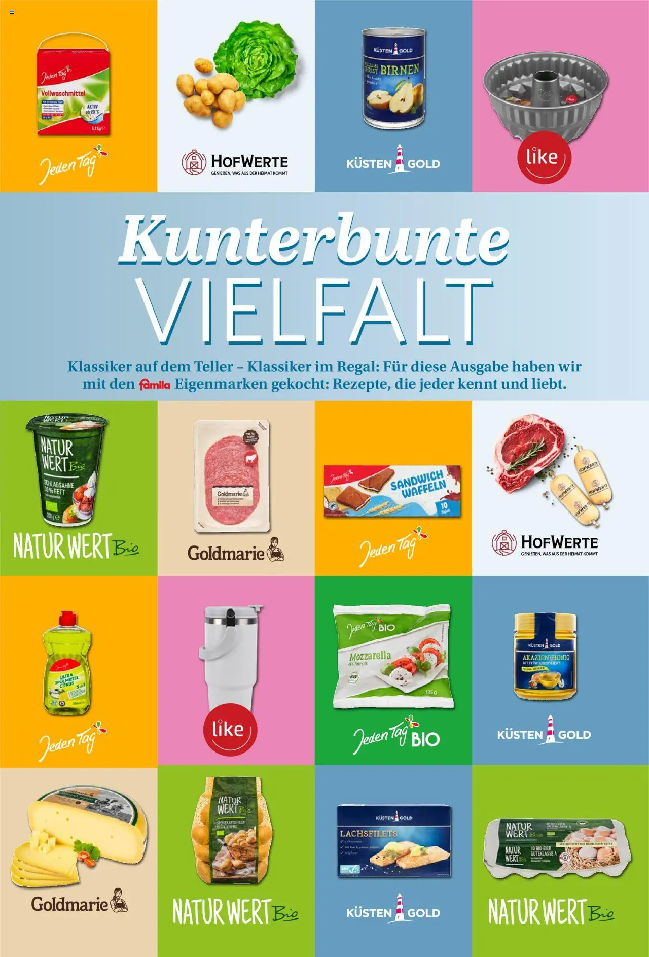 Famila Nordwest myTime Oktober 2025 – gültig ab 01.10.2025 | Seite: 26 | Produkte: Schlagsahne, Regal, Mozzarella, Waffeln