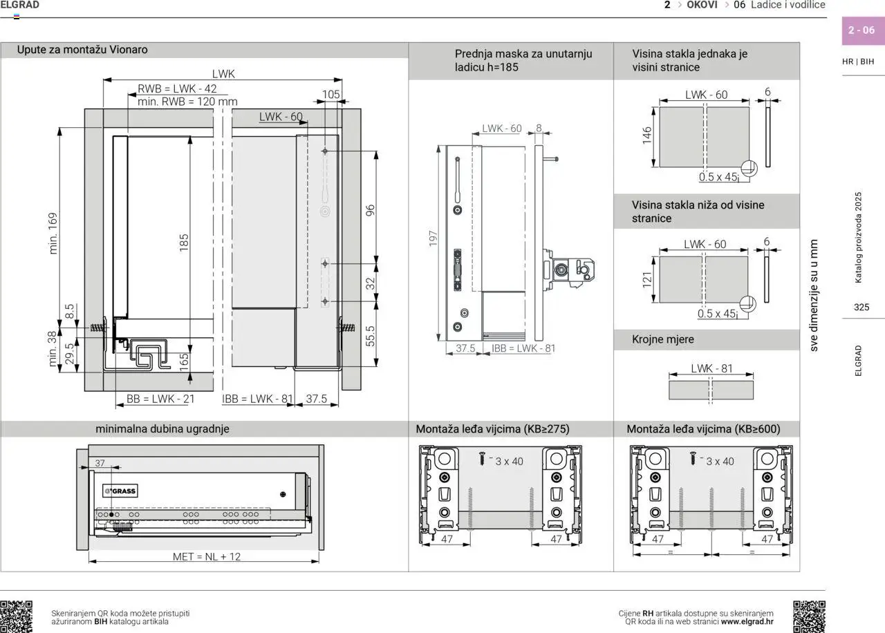 Elgrad katalog | vrijedi od 06.10.2025 | Stranica: 325 | Proizvodi: Maska, Ladice