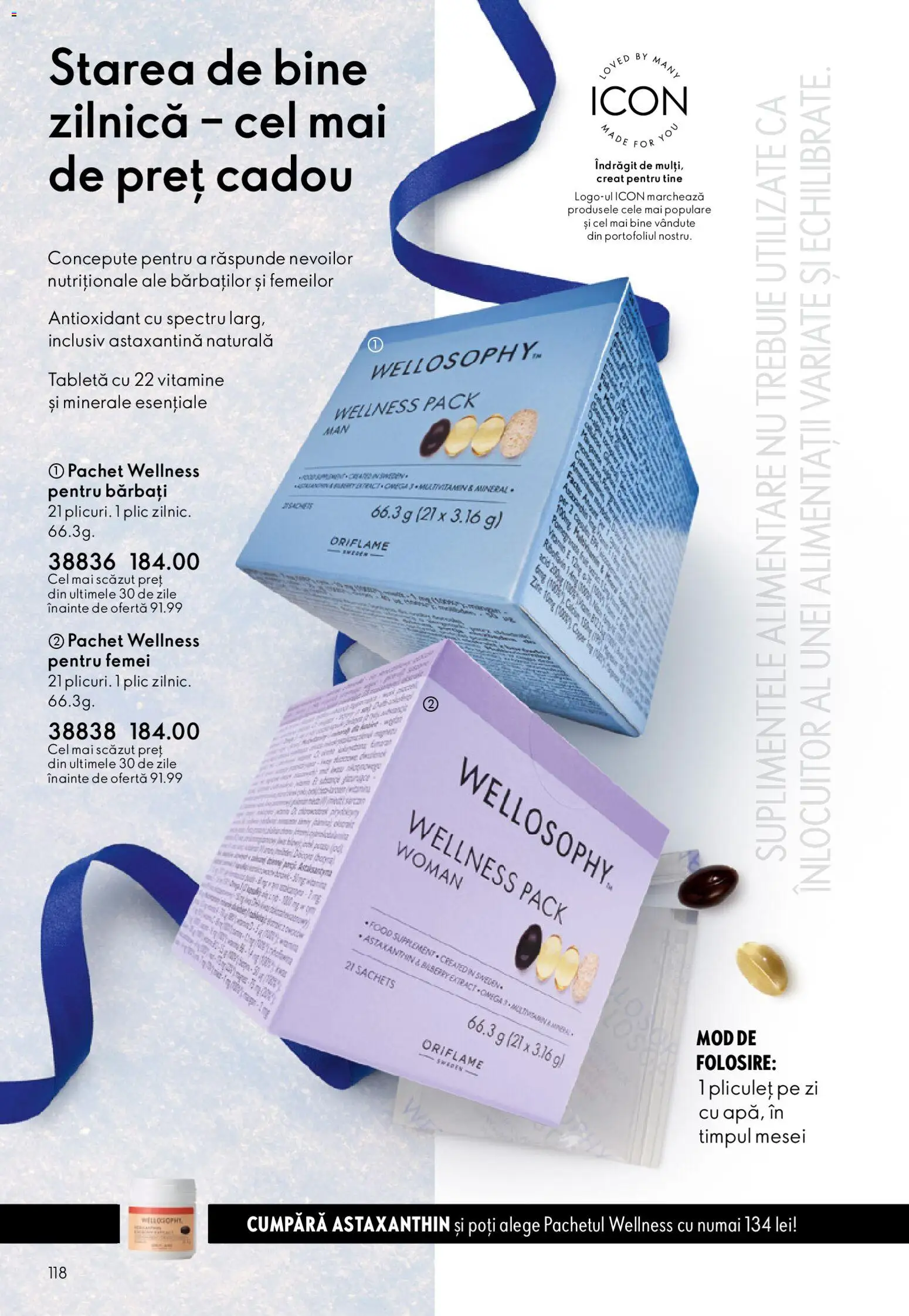 Noul catalog Oriflame – valabil de la 03.12.2025 | Pagină: 118 | Produse: Tabletă, Chaussures de ski