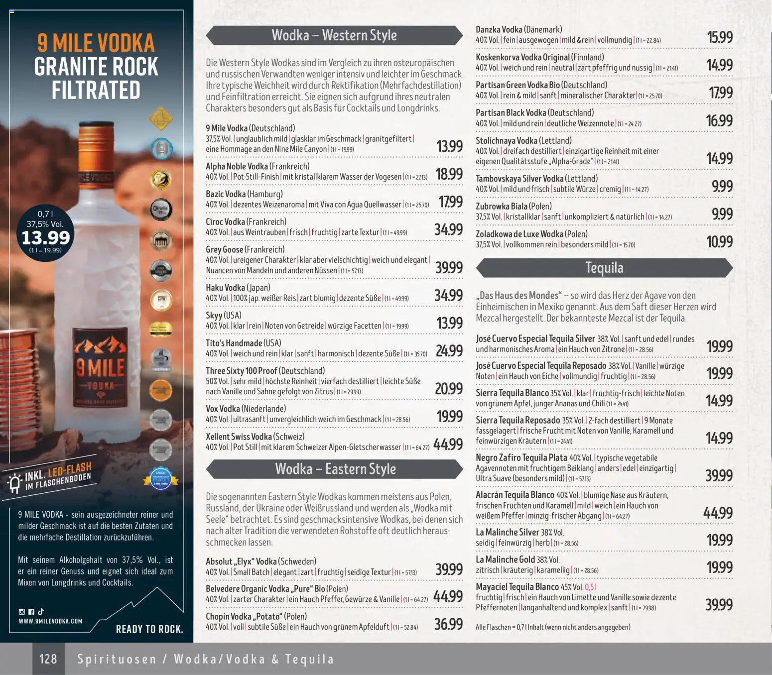 Edeka Struve Wein– und Spirituosen – gültig ab 14.11.2025 | Seite: 128 | Produkte: Ananas, Limette, Getreide, Sahne