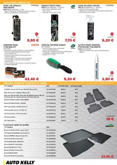 Auto Kelly leták platný od 30.09.2025 | Strana: 4 | Produkty: Kompresor, Kefa, Koberce