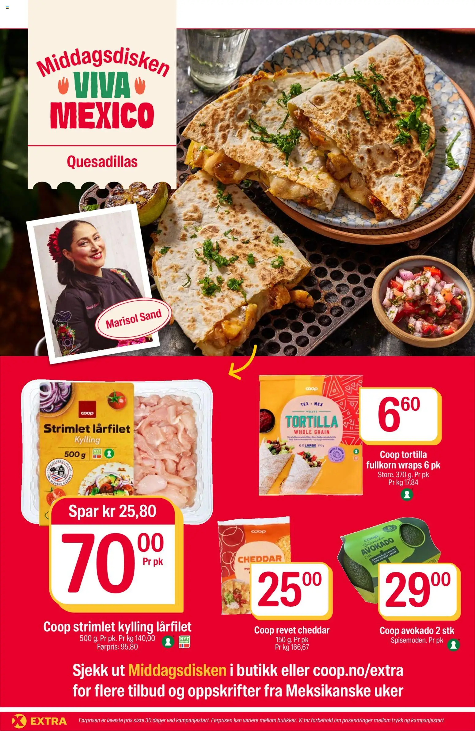 {H1} | Side: 4 | Produkter: Kylling, Avokado, Cheddar