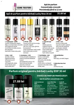 Ofertele Lady’s valabile de la 25.09.2025 | Pagină: 43 | Produse: Apă de parfum, Trandafir, Parfum, Piper