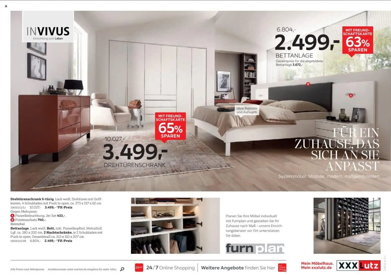 XXXL Lutz - Invivus Spezial – gültig ab 04.01.2026 | Seite: 11 | Produkte: Drehtürenschrank