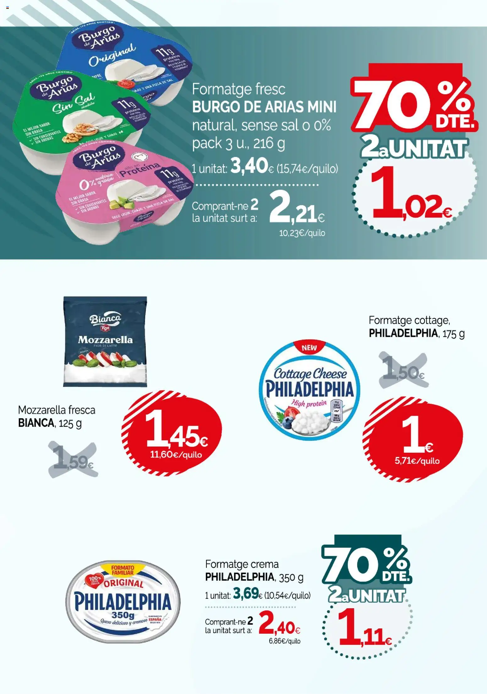 Condis folleto life │ válido desde el 08.04.2026 | Página: 10 | Productos: Leche, Queso, Crema