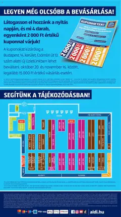Aldi Üzletnyitás: Budapest - amely érvényes a következő dátumtól: 16.10.2025 | Oldal: 24