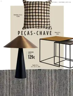 Pré-visualização El Corte Ingles Decora válido de 23.10.2025 | Página: 47 | Produtos: Candeeiro, Almofada, Tapete