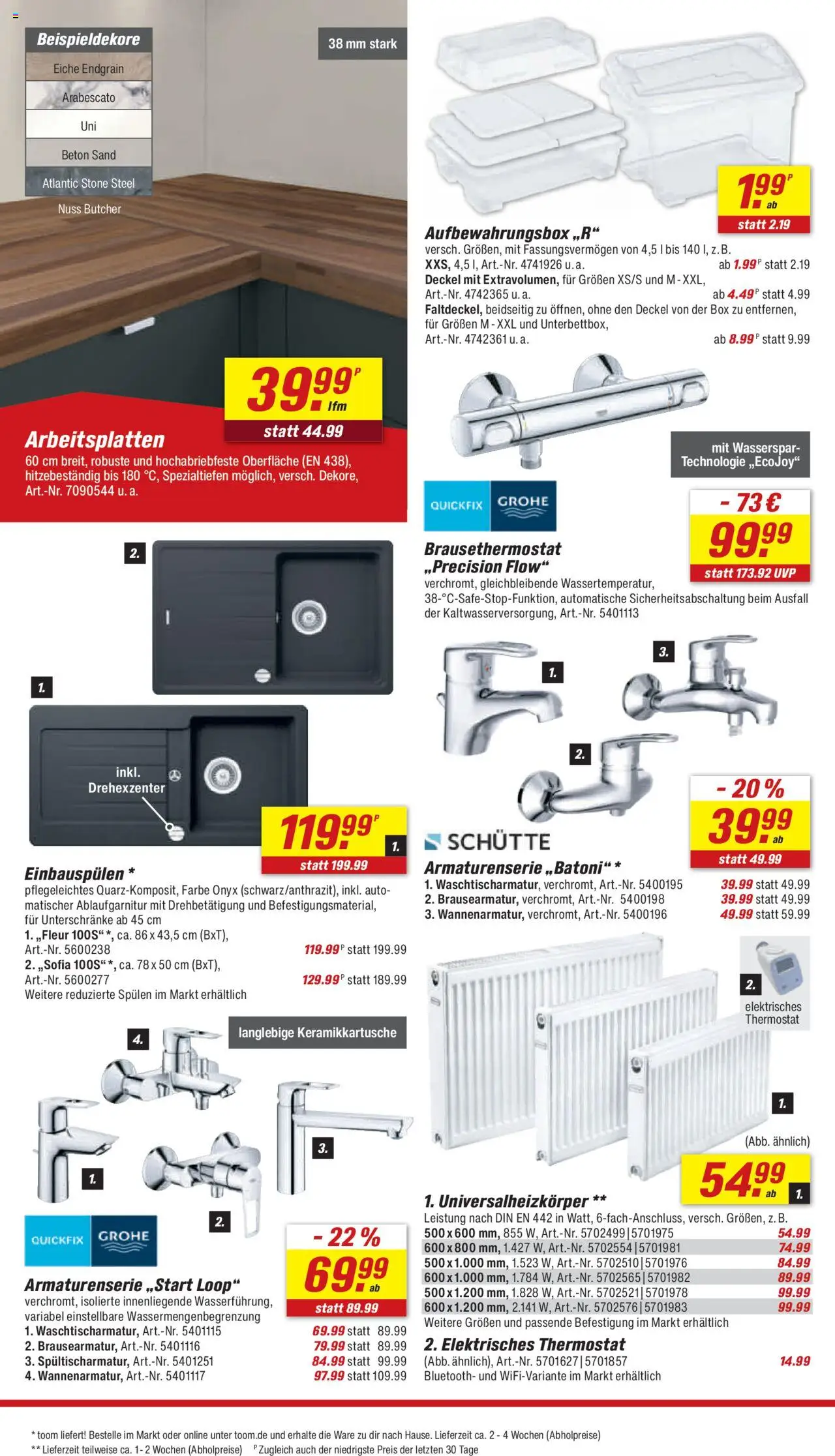 Toom Baumarkt Prospekt 	 - gültig ab dem 23.08.2025 | Seite: 12 | Produkte: Box