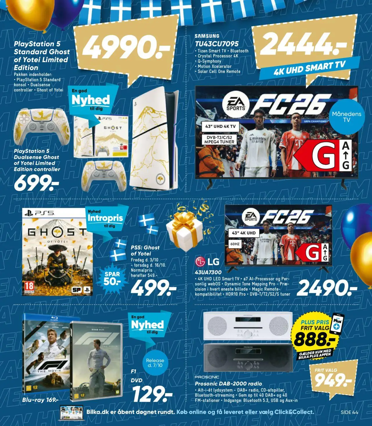 Bilka tilbudsavis – gyldig fra 03.10.2025 | Side: 22 | Produkter: Processor, USB, TV, Radio