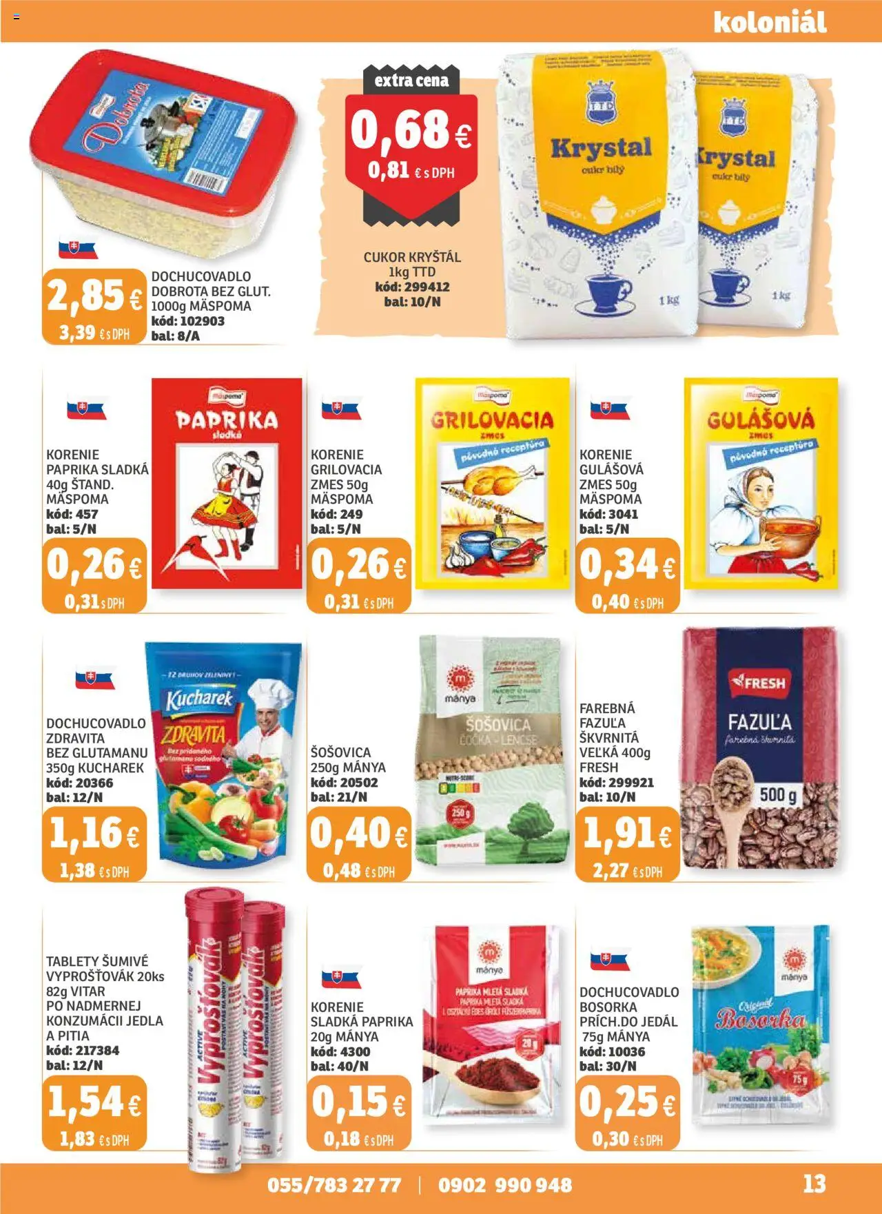 Labaš magazín │ platný od 25.07.2025 | Strana: 13 | Produkty: Paprika, Šošovica, Cukor, Korenie