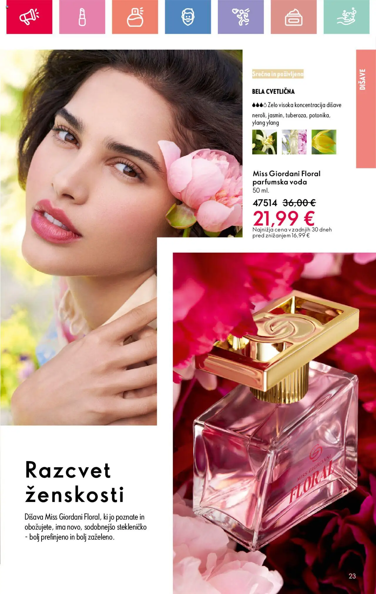 Oriflame katalog 12 │ velja od 24.08.2025 | Stran: 23 | Izdelki: Disava, Voda, Parfumska voda