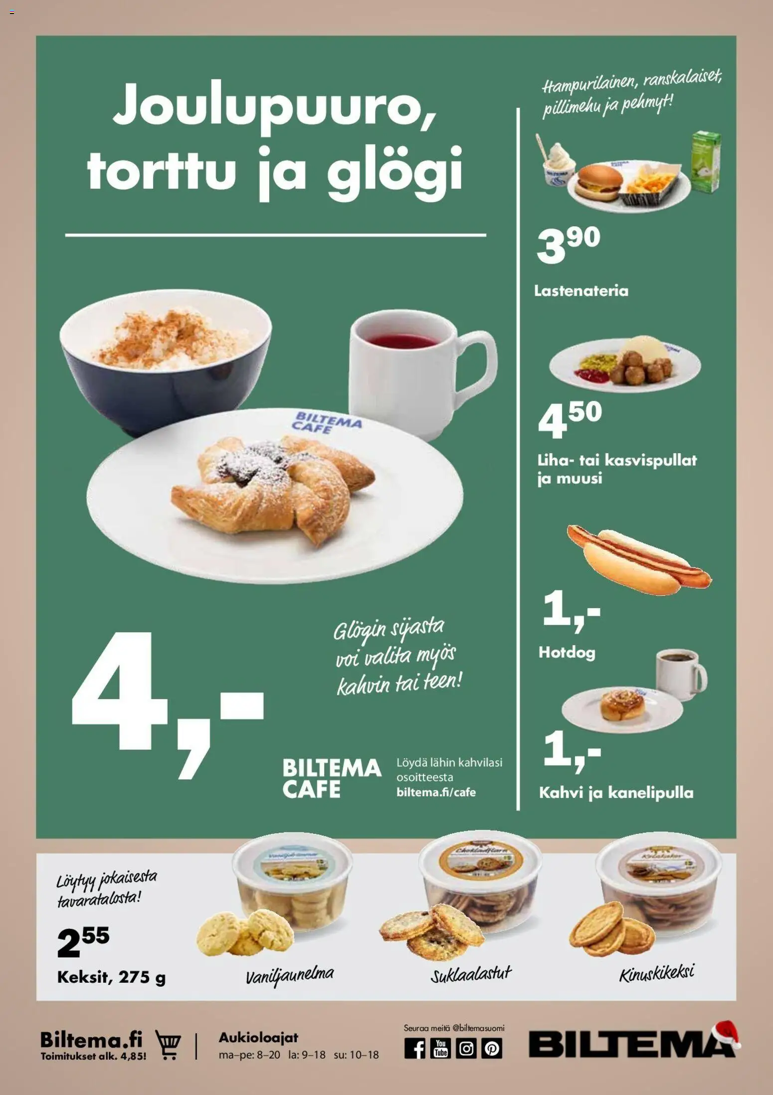 Biltema tarjoukset – voimassa 03.12.2025 alkaen | Sivu: 12 | Tuotteet: Voi, Kahvi