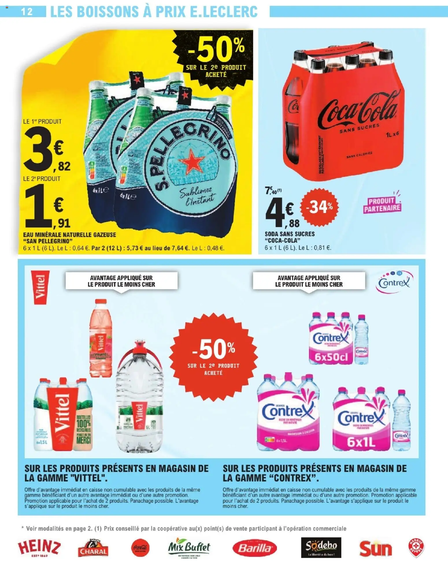 {H1} | Page: 12 | Produits: Eau minérale, Eau minérale naturelle, Vittel, Contrex