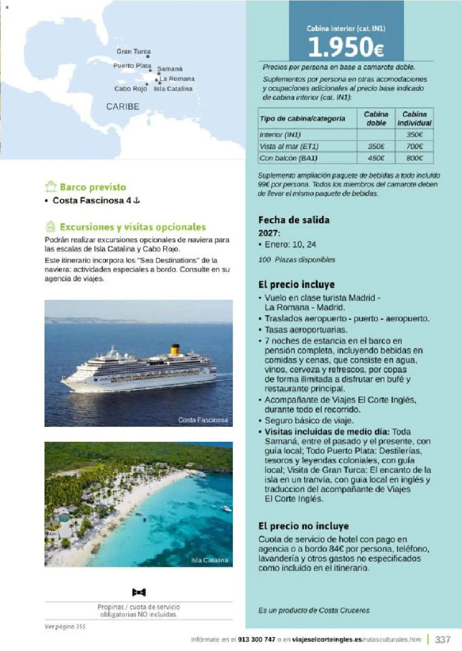 Viajes El Corte Inglés Rutas Culturales de la Comunidad de Madrid │ válido desde el 01.04.2026 | Página: 337 | Productos: Cerveza