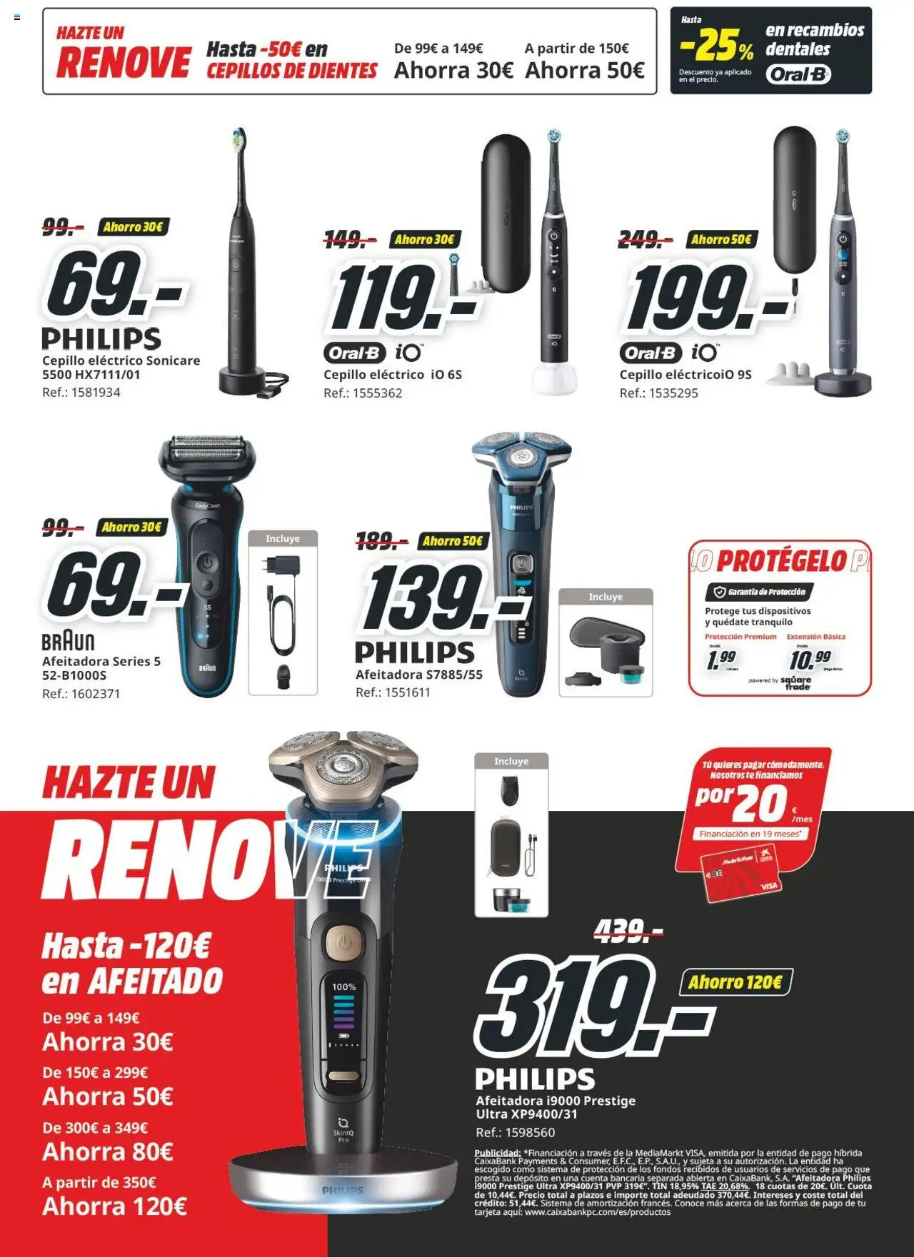 Media Markt folleto │ válido desde el 16.10.2025 | Página: 22 | Productos: Cepillo, Té, Afeitadora