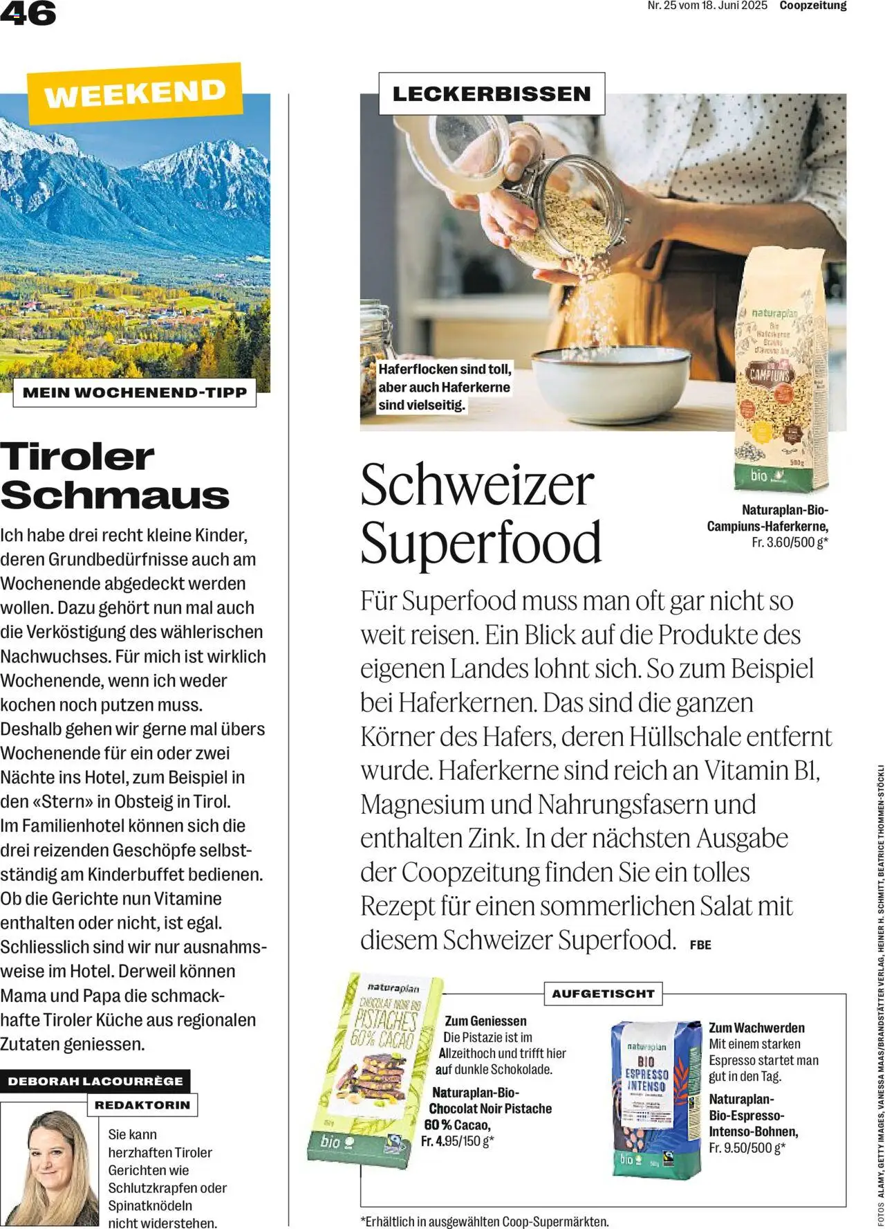 Coop Magazin ab 18.06.2025 | Seite: 46 | Produkte: Salat