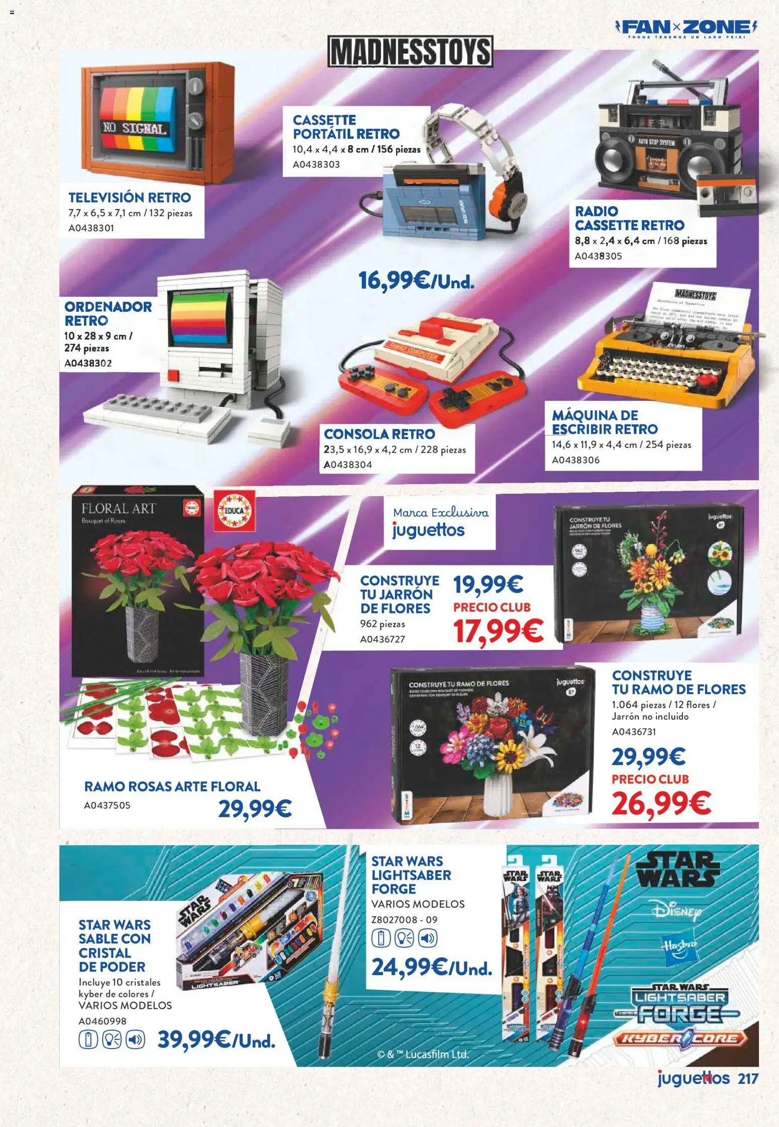 Juguettos catálogo Navidad │ válido desde el 27.10.2025 | Página: 217 | Productos: Ordenador, Televisión, Radio, Jarrón