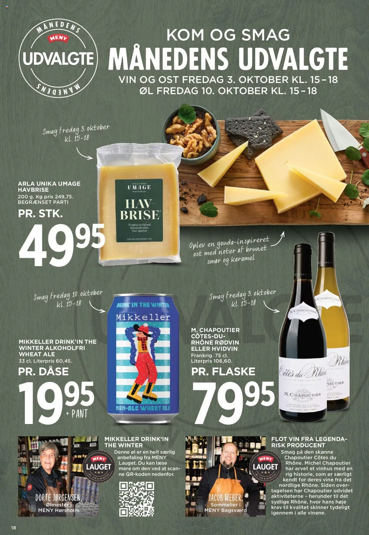 Meny tilbudsavis – gyldig fra 03.10.2025 | Side: 20 | Produkter: Smør, Vin, Øl, Søm
