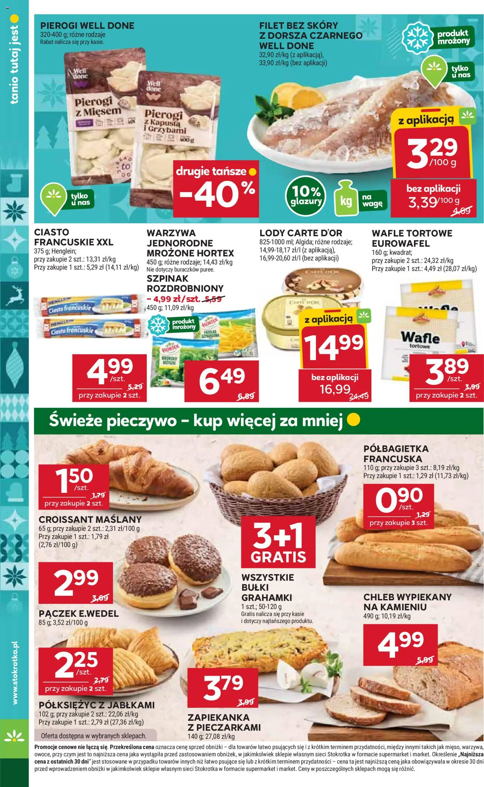 Stokrotka Gazetka - Market od 11.12.2025 | Strona: 16 | Produkty: Pieczywo, Kapusta, Ciasto francuskie, Wafle tortowe