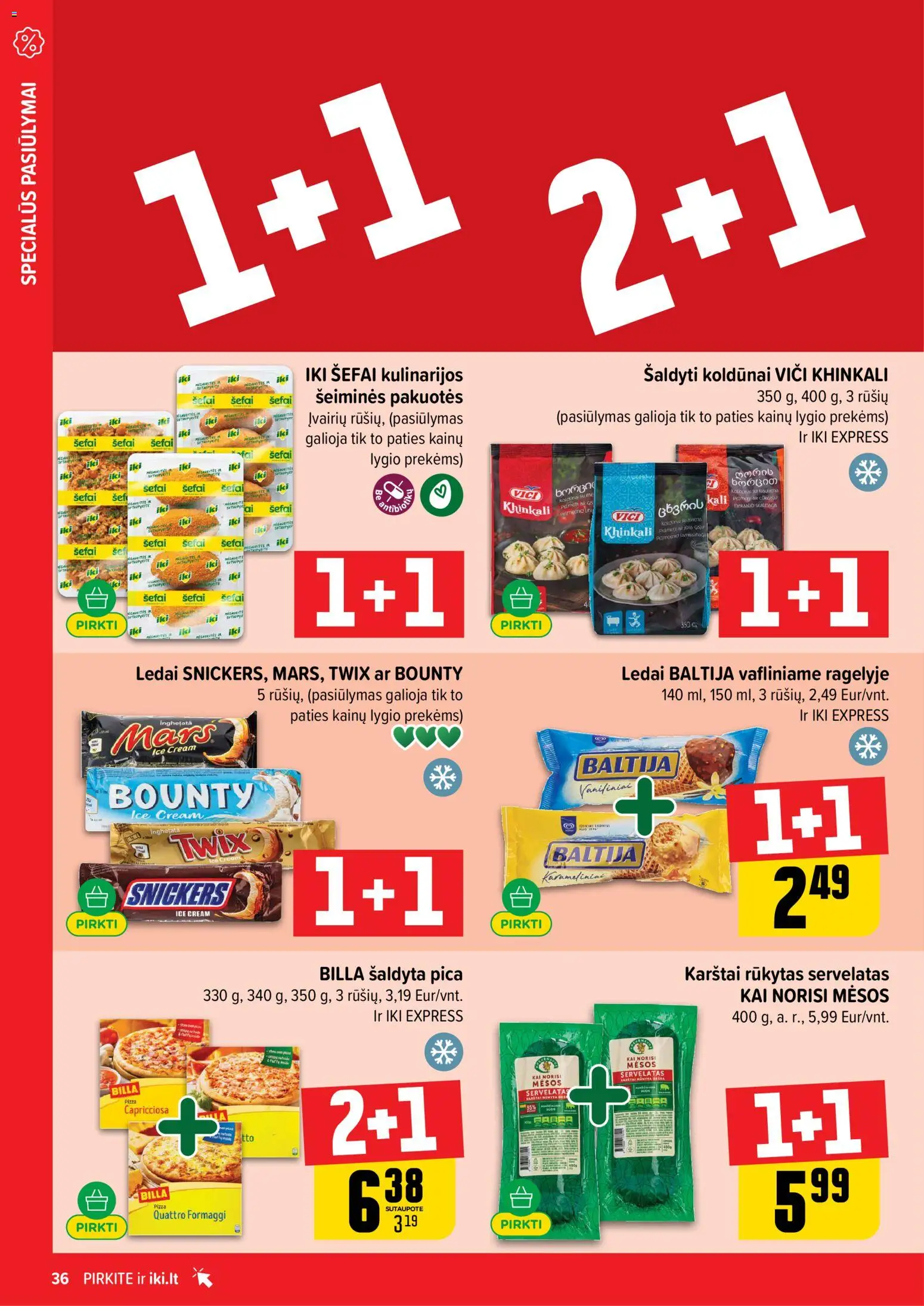 IKI akcijos nuo 09.02.2026 | Puslapis: 36