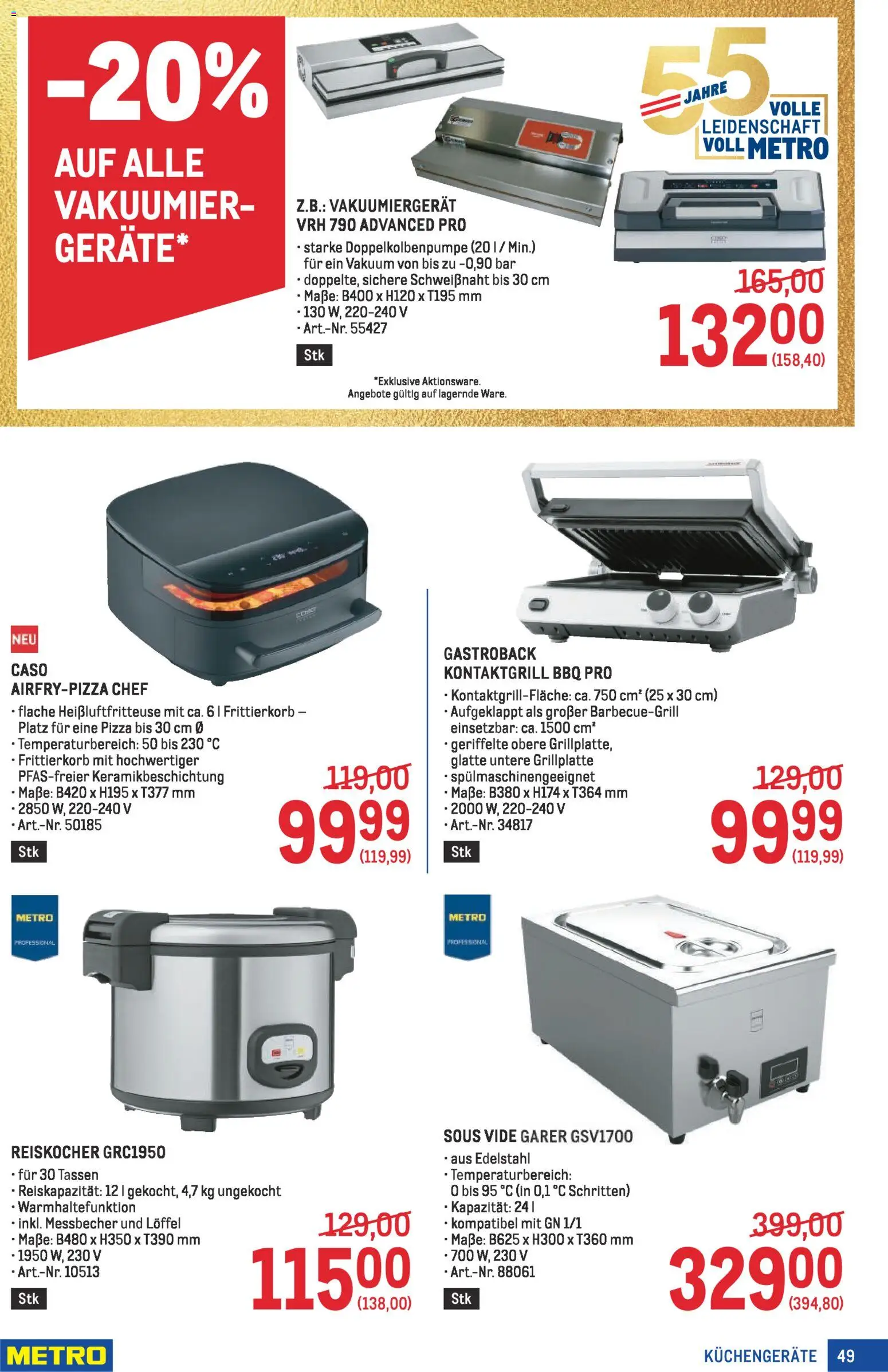 Metro angebote Profi gültig ab 16.04.2026 | Seite: 49 | Produkte: Pizza