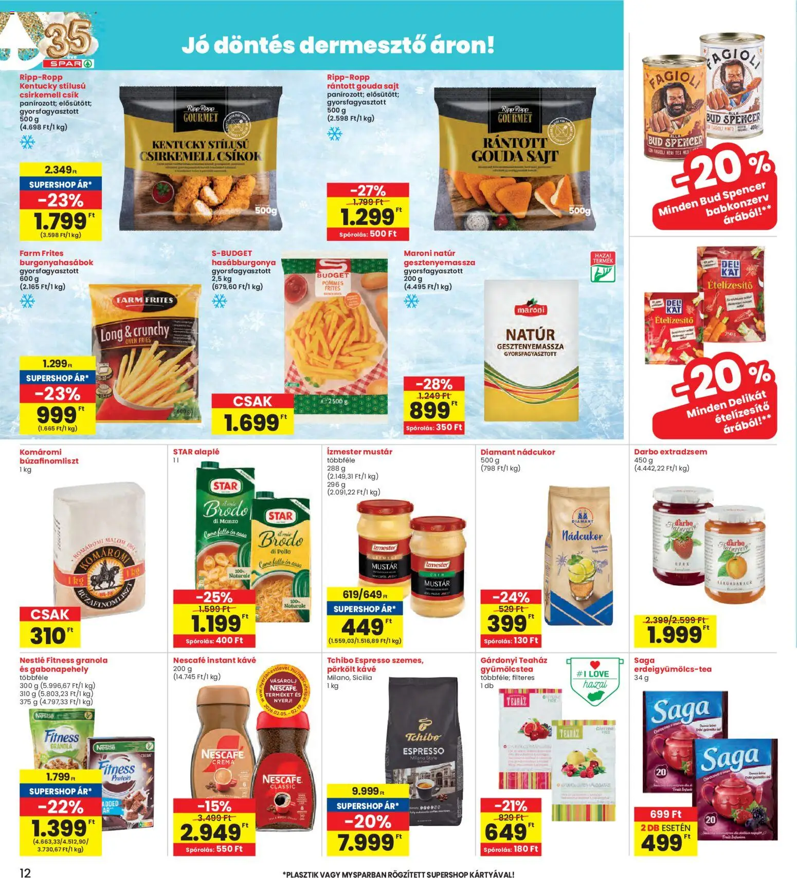 Interspar akciós ujság - amely érvényes a következő dátumtól: 12.02.2026 | Oldal: 12
