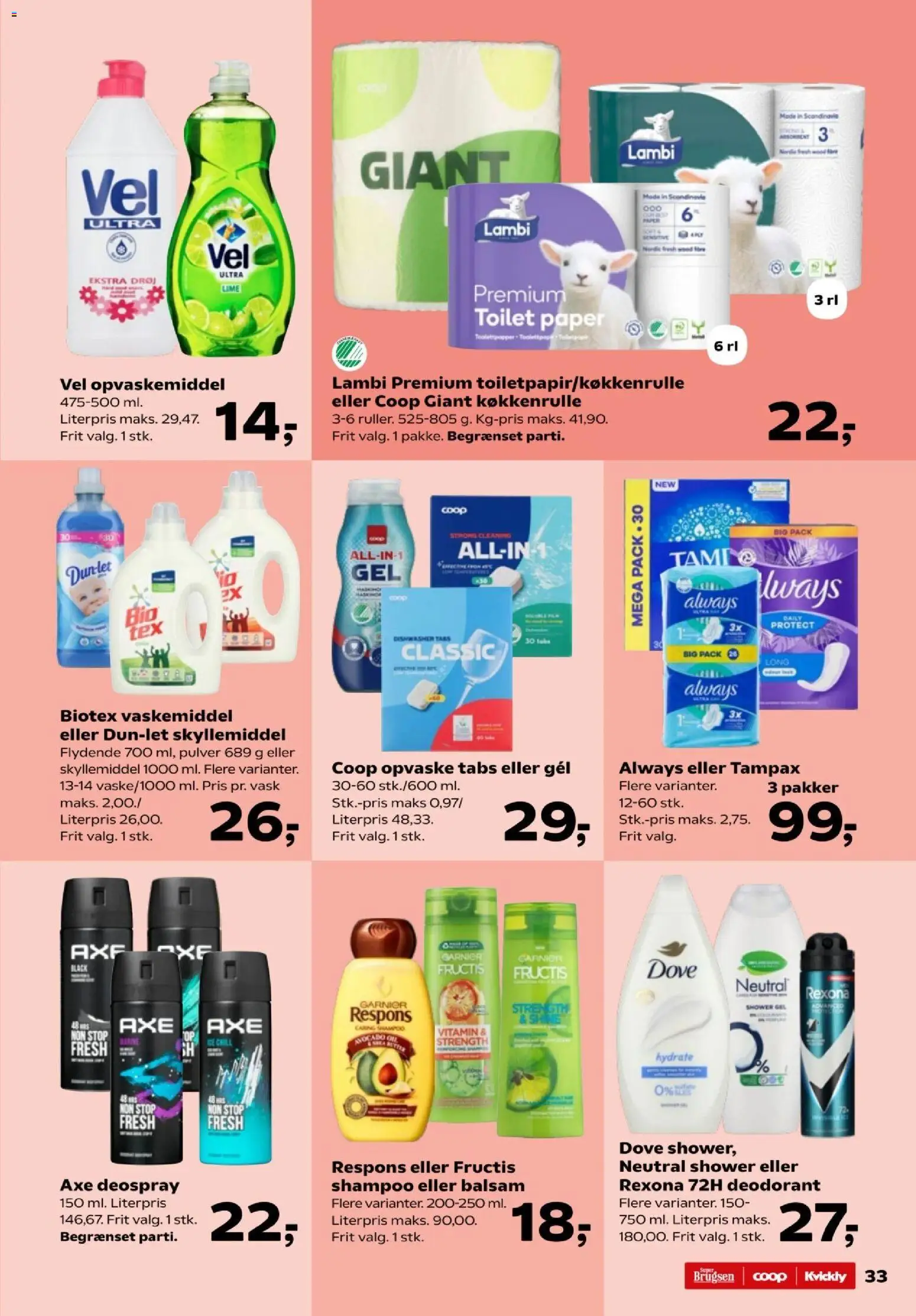 Kvickly tilbudsavis – gyldig fra 06.03.2026 | Side: 34 | Produkter: Balsam, Deodorant, Lime, Avocado