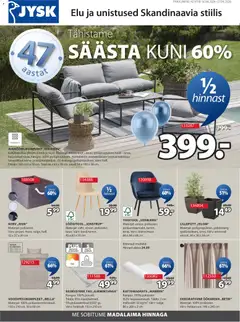JYSK kliendilehe eelvaade alates 14.04.2026