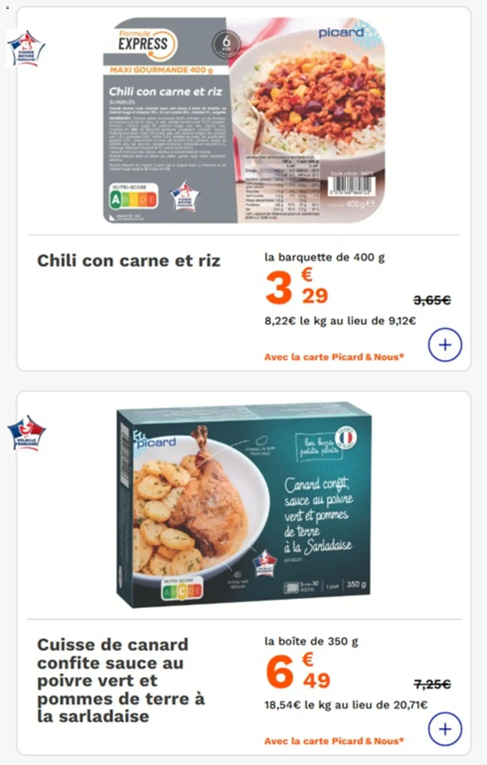 {H1} | Page: 27 | Produits: Poivre, Pommes, Riz, Pommes de terre