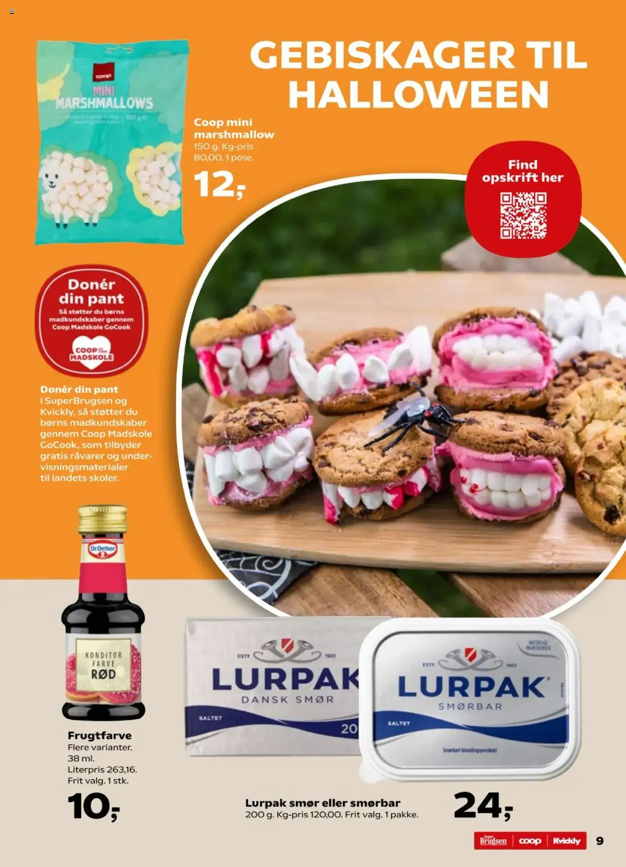 Kvickly tilbudsavis – gyldig fra 17.10.2025 | Side: 9 | Produkter: Smør, Søm