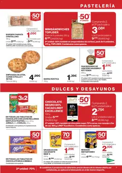 Vista previa El Corte Inglés ofertas válido desde el 09.04.2026 | Página: 11 | Productos: Leche, Pan, Κεραία, Chocolate con leche