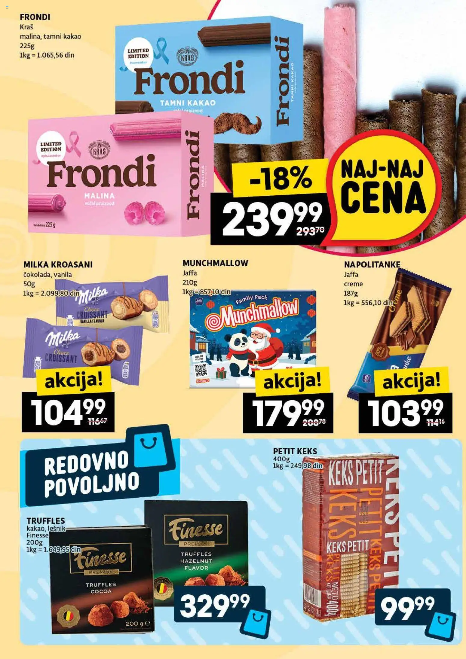 Idea katalog - važi od 20.11.2025 | Strana: 21 | Proizvode: Keks, Munchmallow, Lešnik, Napolitanke