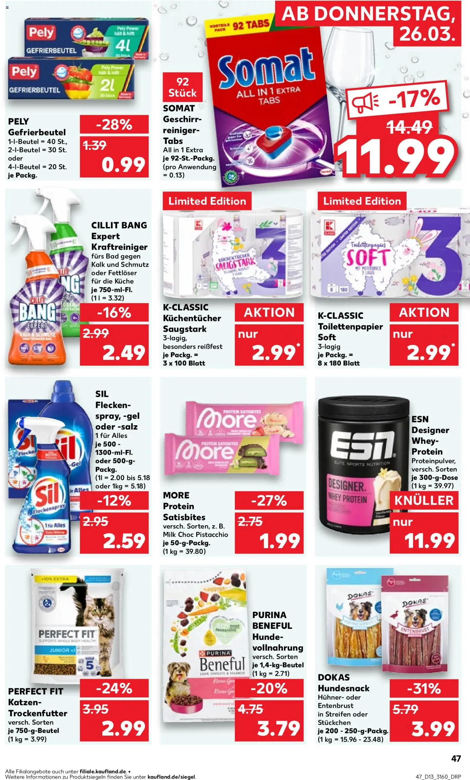 Kaufland Prospekt Jena	 – gültig ab 26.03.2026 | Seite: 47 | Produkte: Bad, Küche, Salz, Toilettenpapier